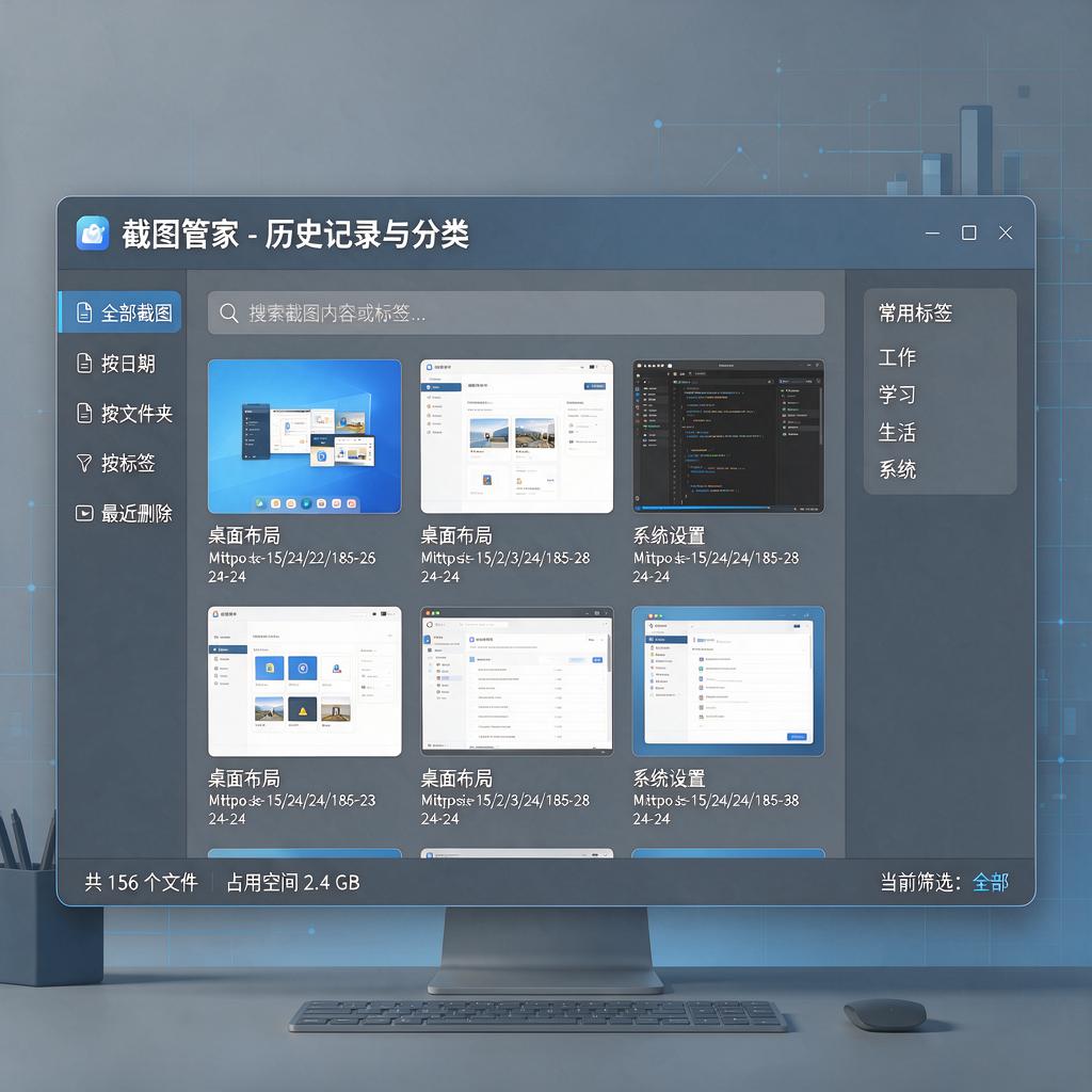 如何有效查看和管理截图历史记录？