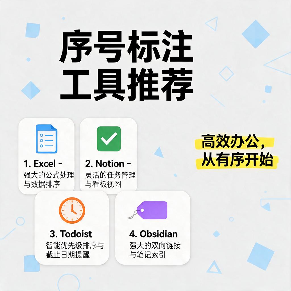 序号标注工具有哪些好用的推荐？