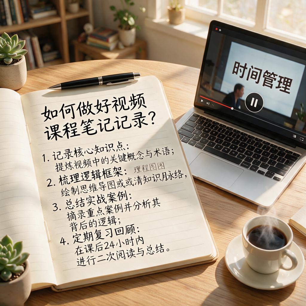 如何做好视频课程笔记记录？