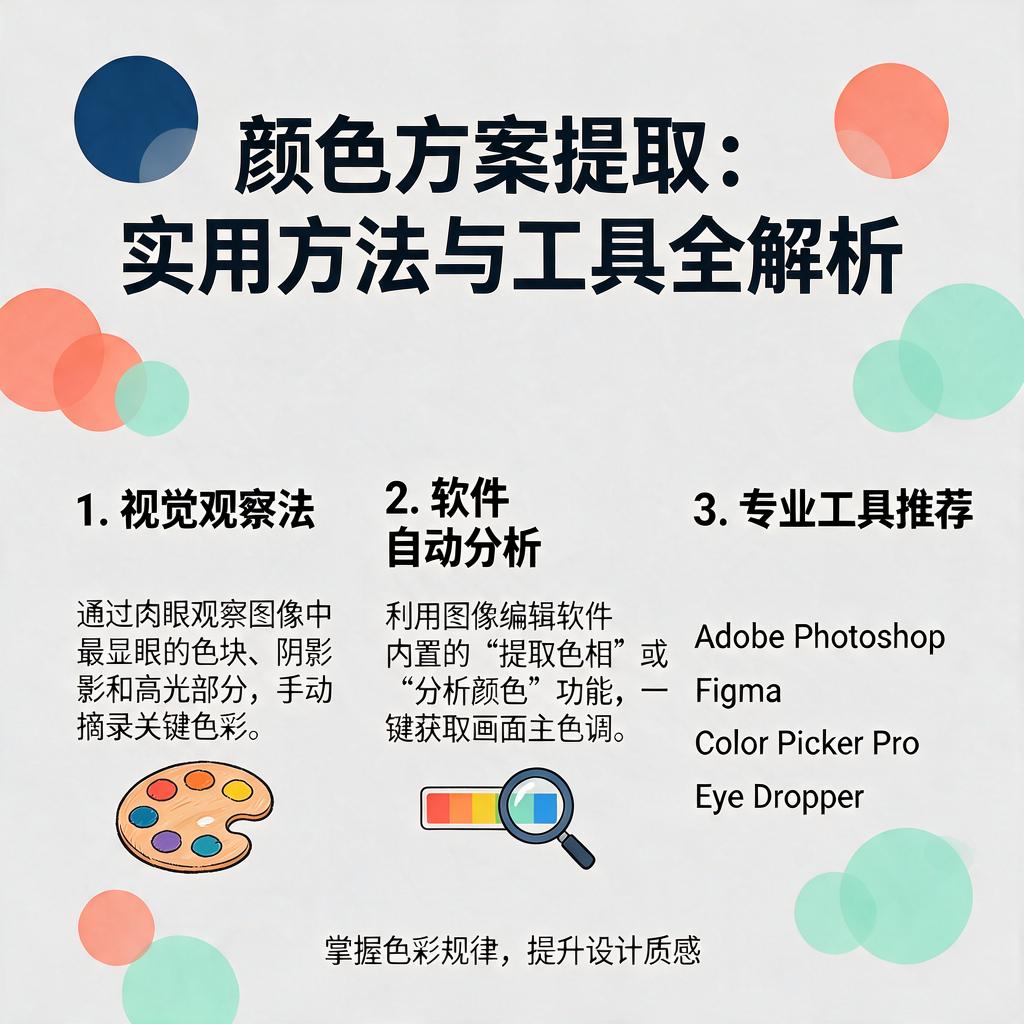 颜色方案提取有哪些实用方法与工具？