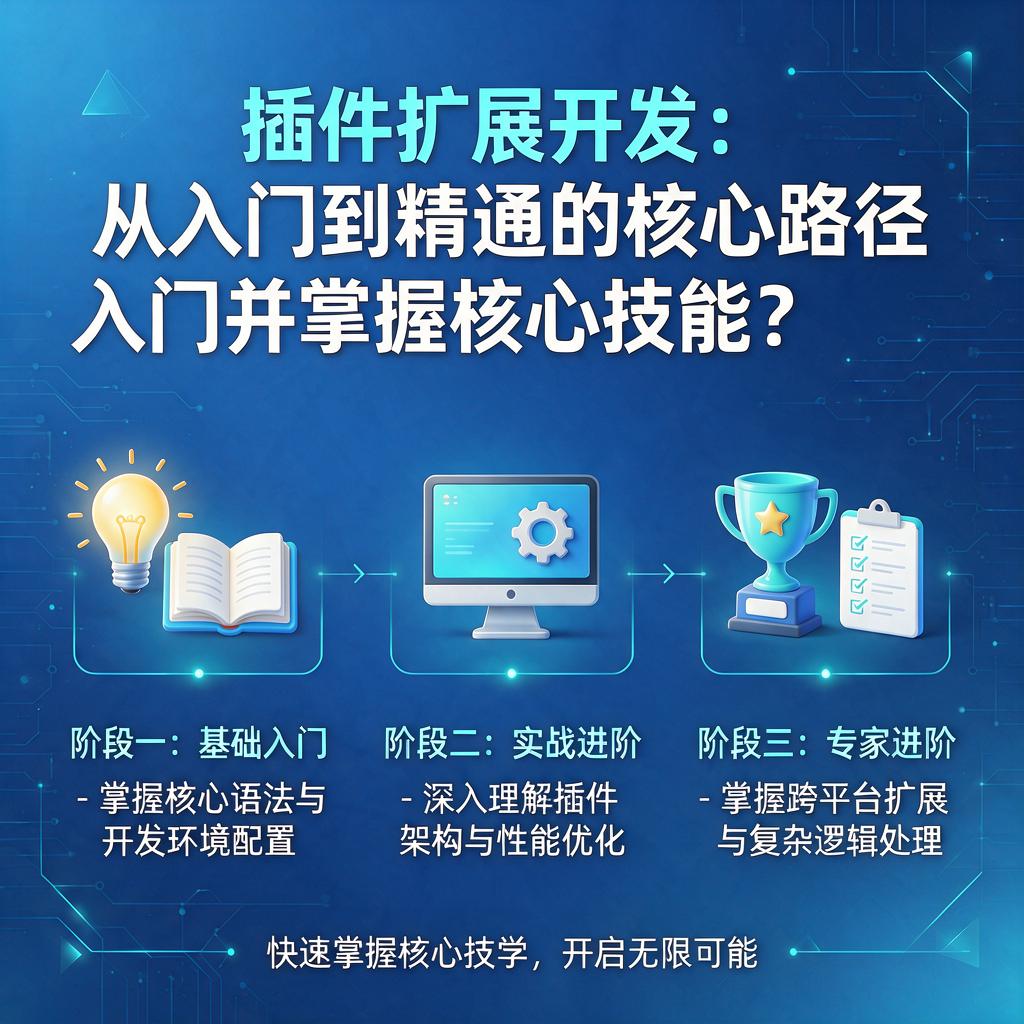 插件扩展开发如何快速入门并掌握核心技能？