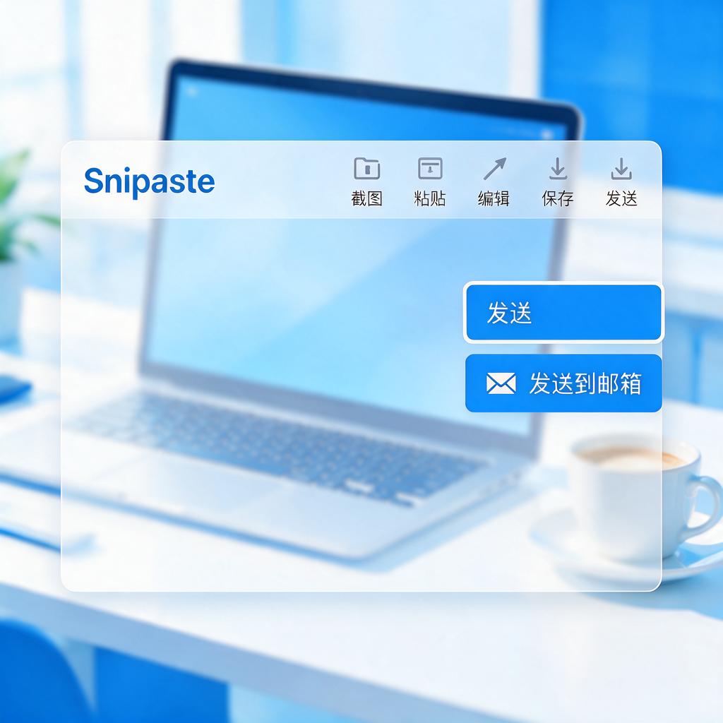 Snipaste截图如何发送到邮箱？