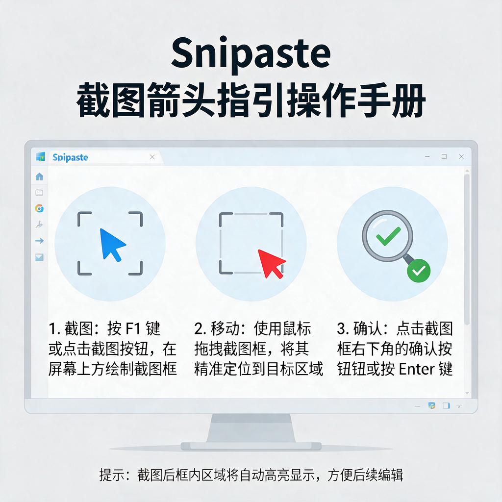 Snipaste截图箭头指引怎么操作？