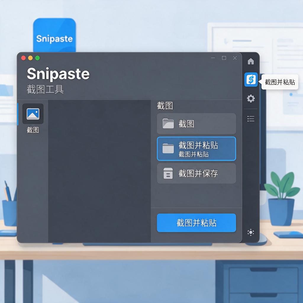 Snipaste如何复制并贴图内容？