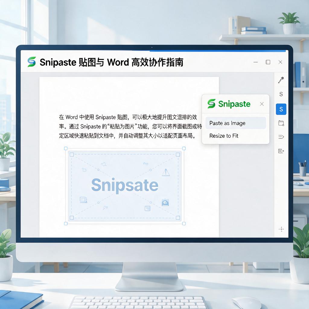 Snipaste贴图如何高效配合Word使用?