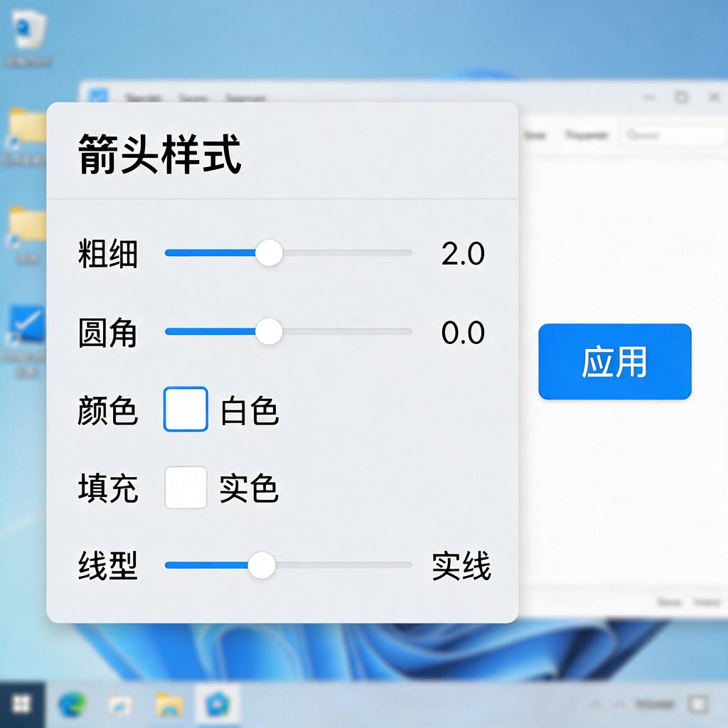Snipaste箭头线条样式怎么设置和更改?
