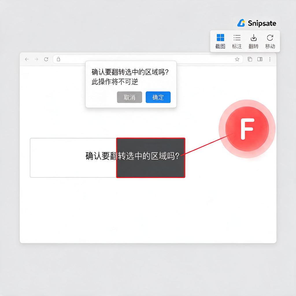 Snipaste标注如何反转颜色？