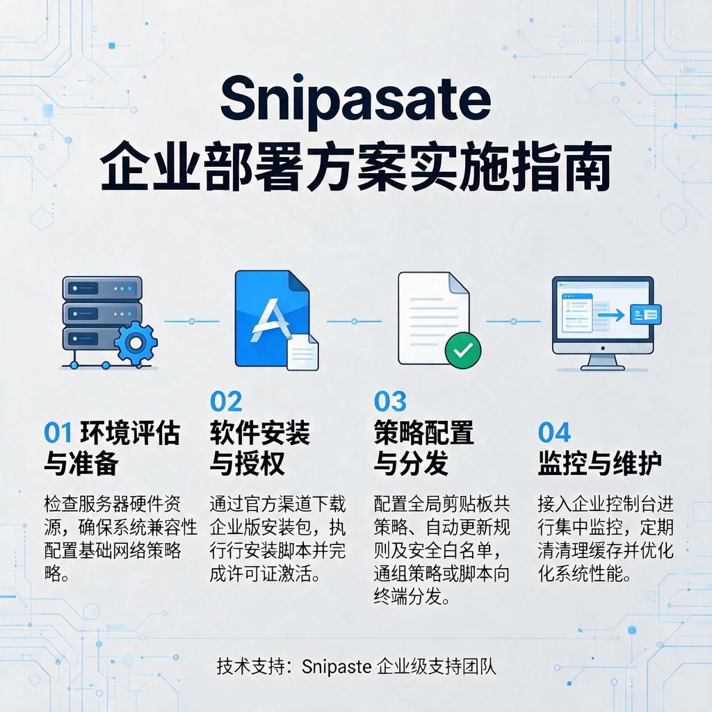 Snipaste企业部署方案如何实施?