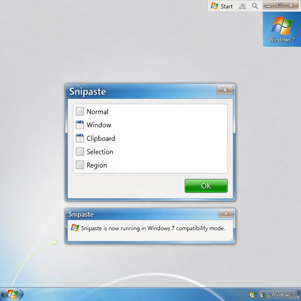Snipaste在Windows 7上支持情况如何？