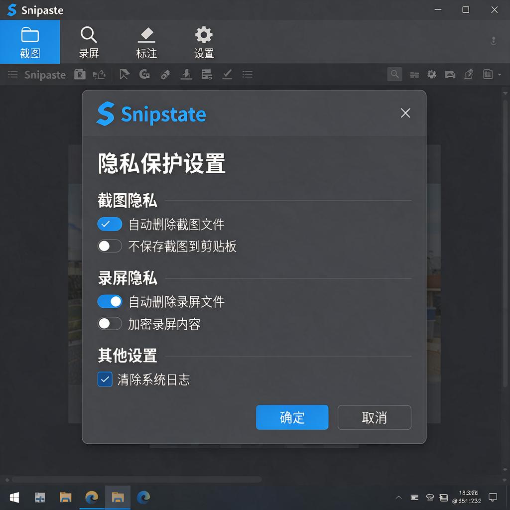 Snipaste隐私保护设置如何操作?