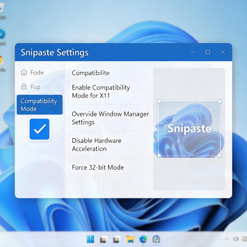 Snipaste X11兼容模式怎么开启和使用？