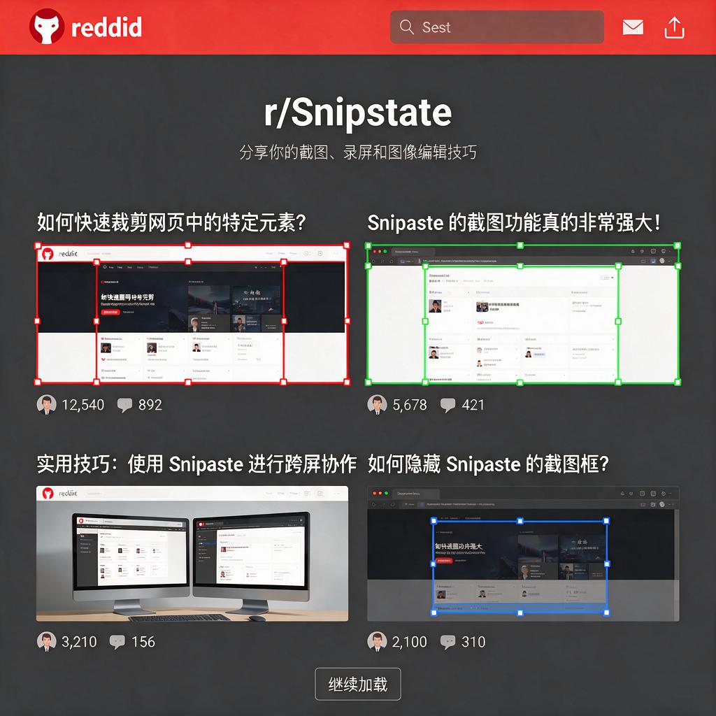 Snipaste Reddit讨论区有哪些热门话题和实用技巧?