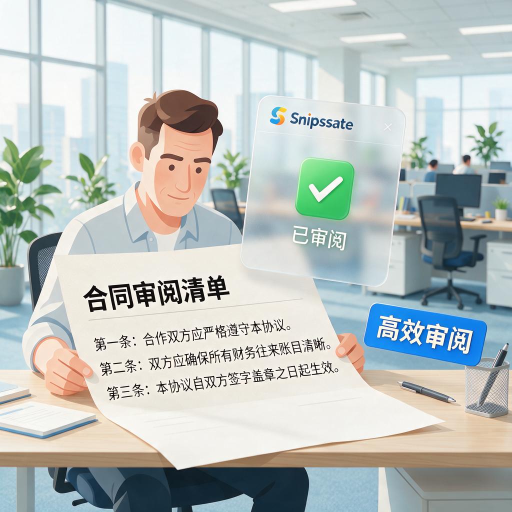 Snipaste如何助力合同条款高效审阅？