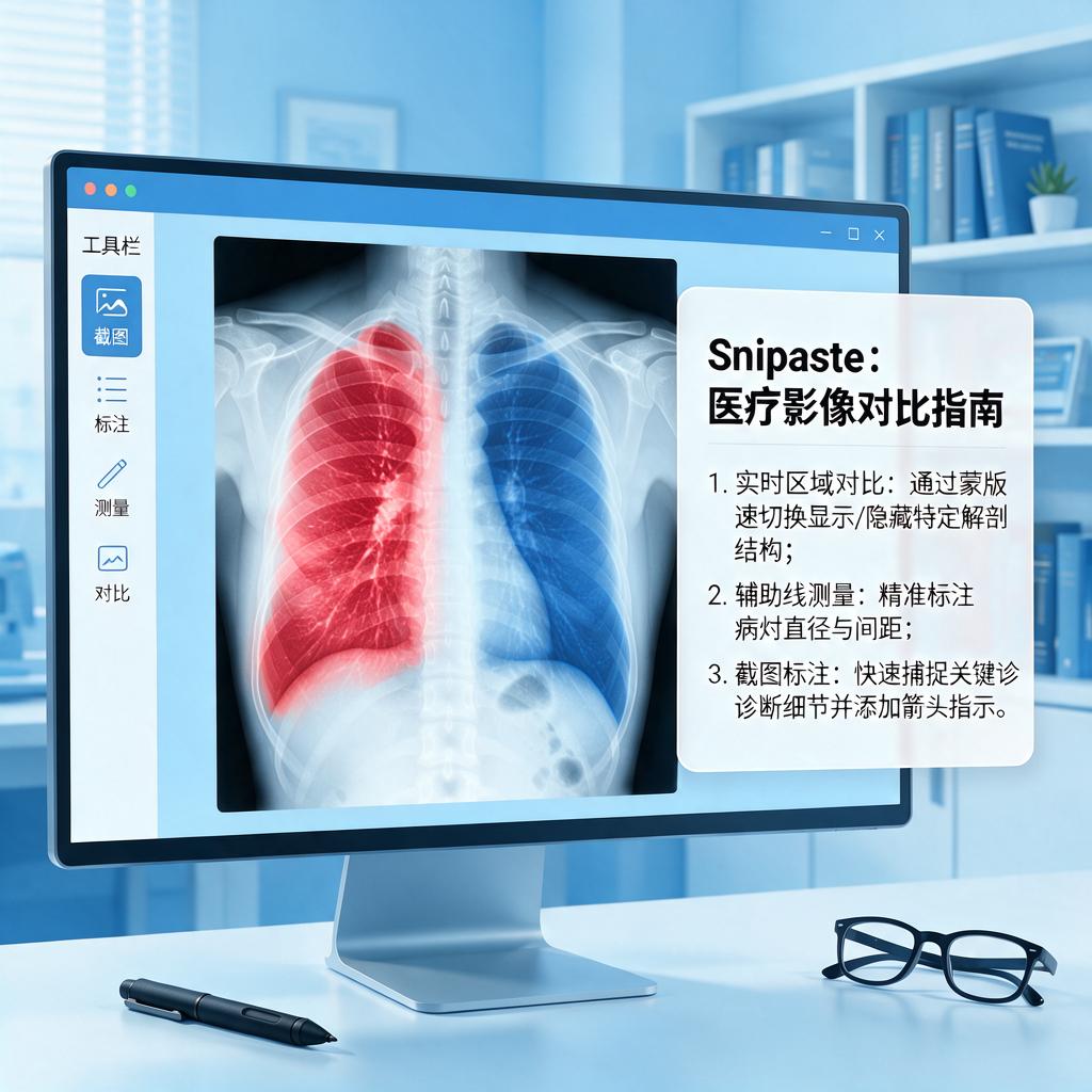 Snipaste如何用于医疗影像对照工作？