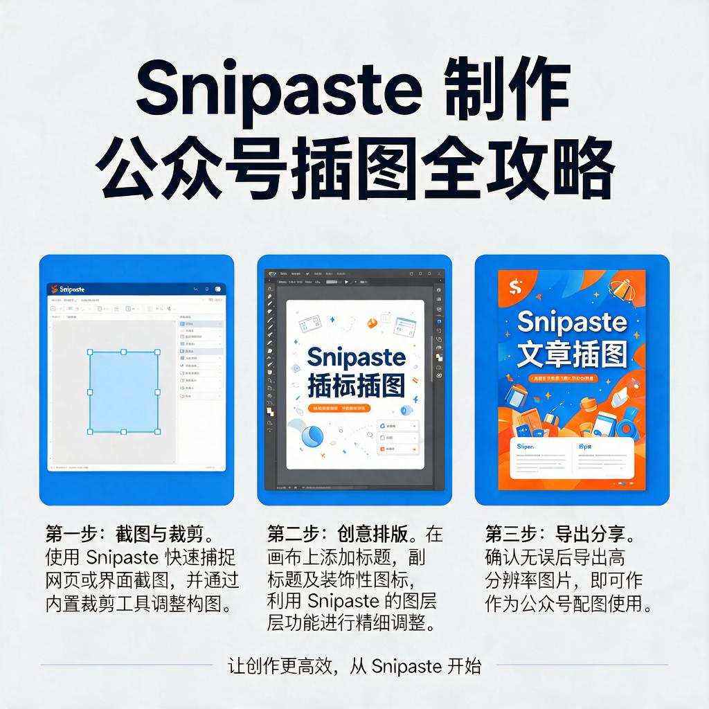 Snipaste如何制作公众号文章插图？