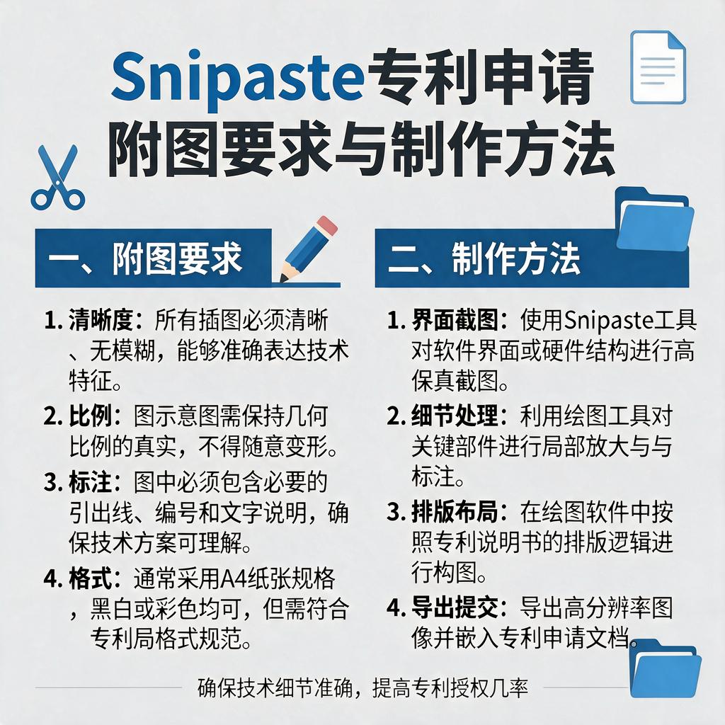 Snipaste专利申请附图有哪些要求与制作方法?