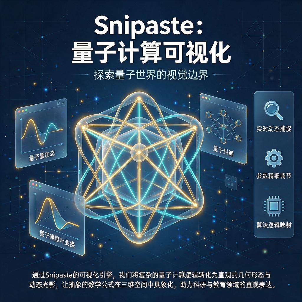 Snipaste如何实现量子计算可视化展示？