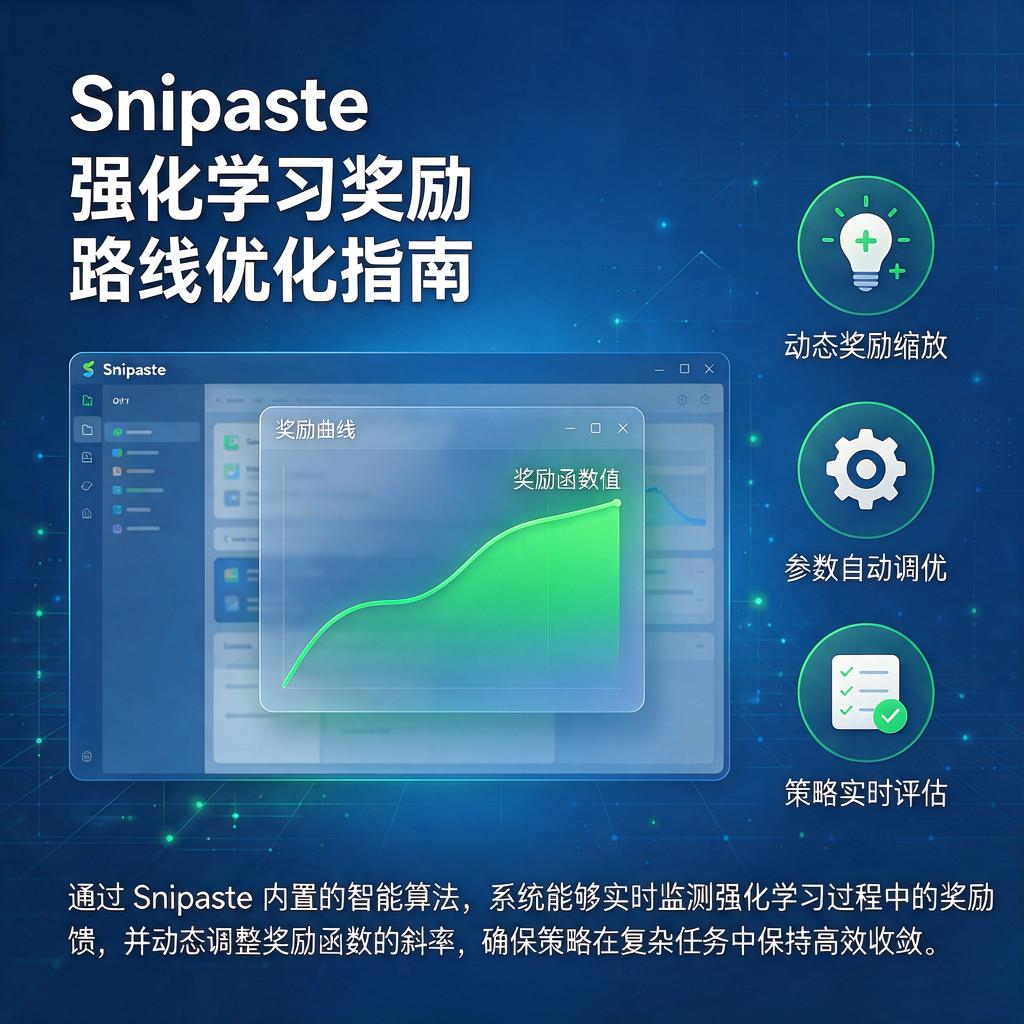Snipaste如何优化强化学习奖励曲线?