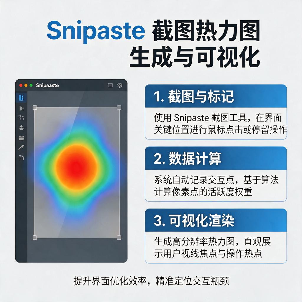 Snipaste截图如何生成热力图并进行可视化？