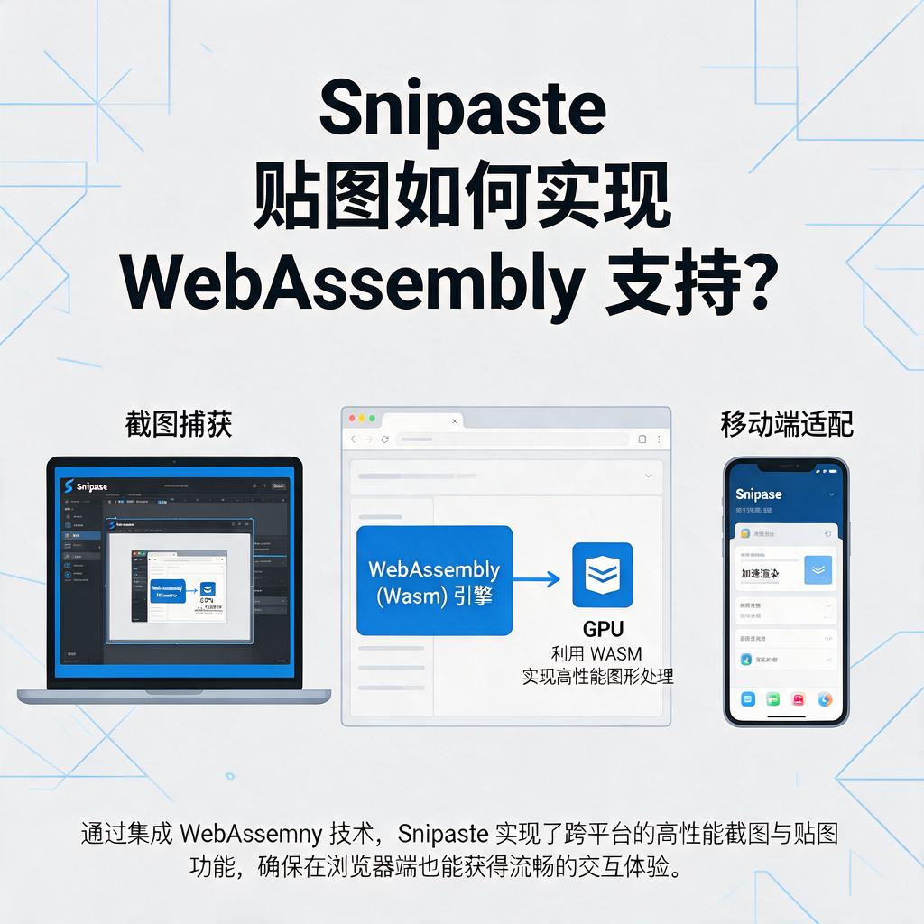 Snipaste贴图如何实现WebAssembly支持?