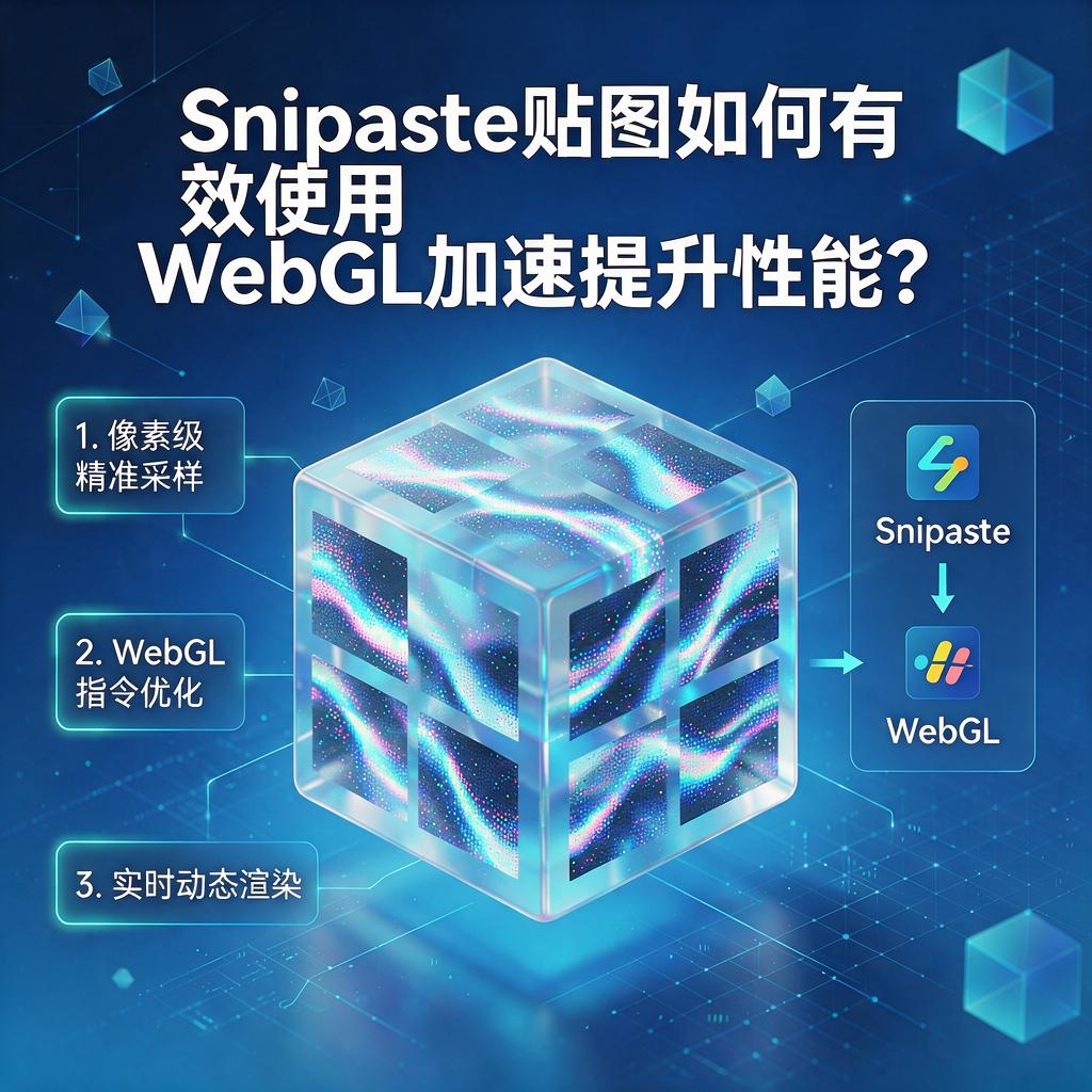 Snipaste贴图如何有效使用WebGL加速提升性能?