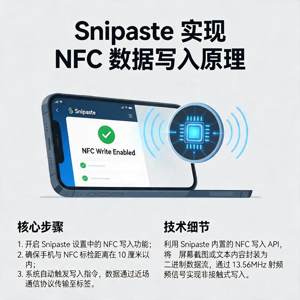 Snipaste如何实现文字NFC数据写入？
