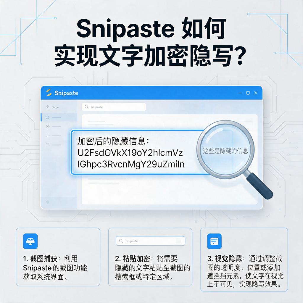 Snipaste如何实现文字加密隐写？