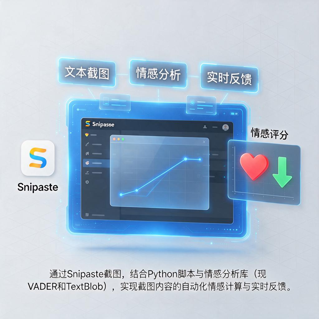 Snipaste如何结合其他工具实现文字情感计算？