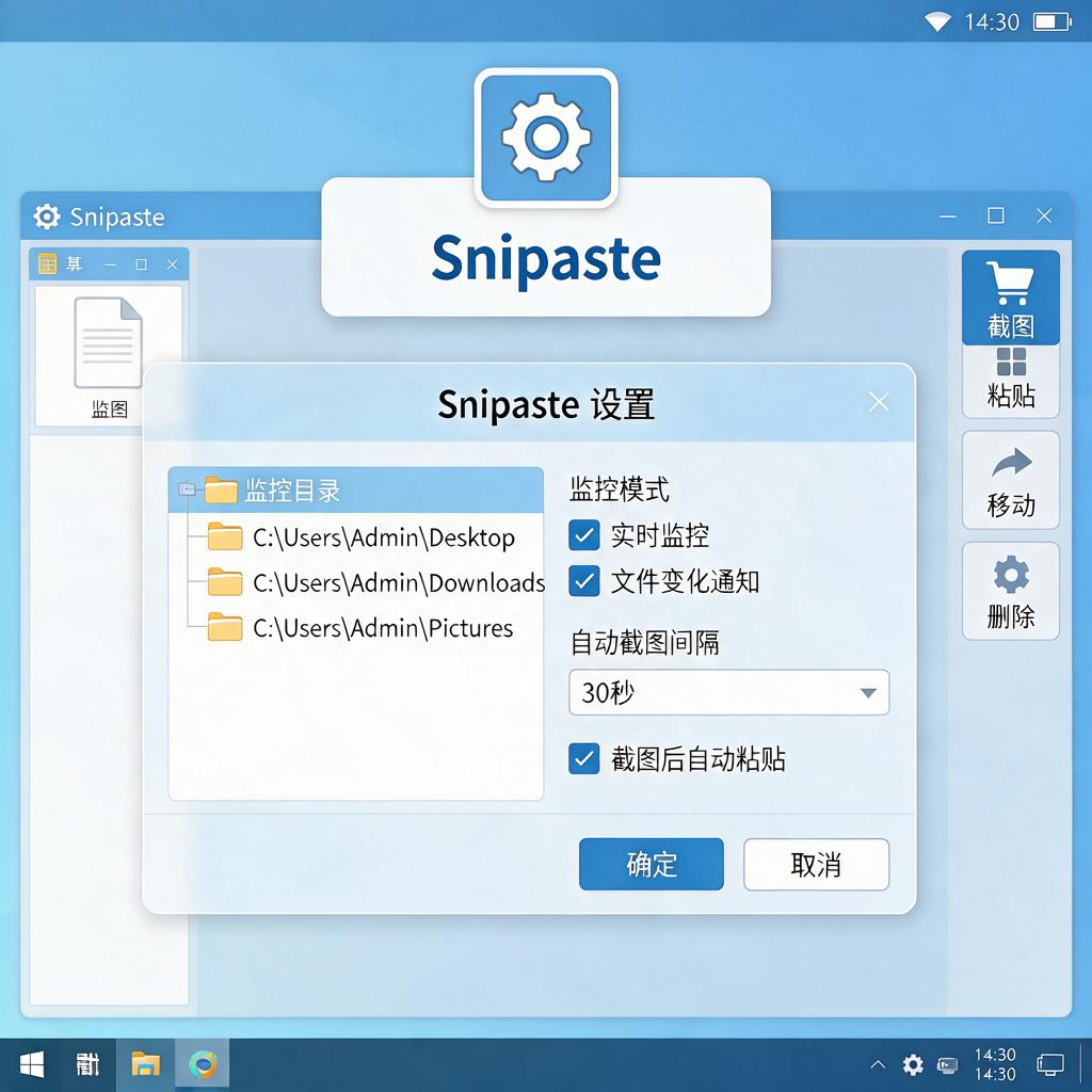 Snipaste文件监控目录怎么设置和使用？