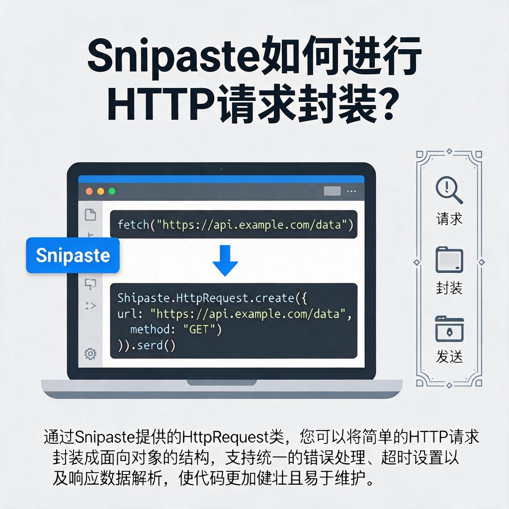 Snipaste如何进行HTTP请求封装?