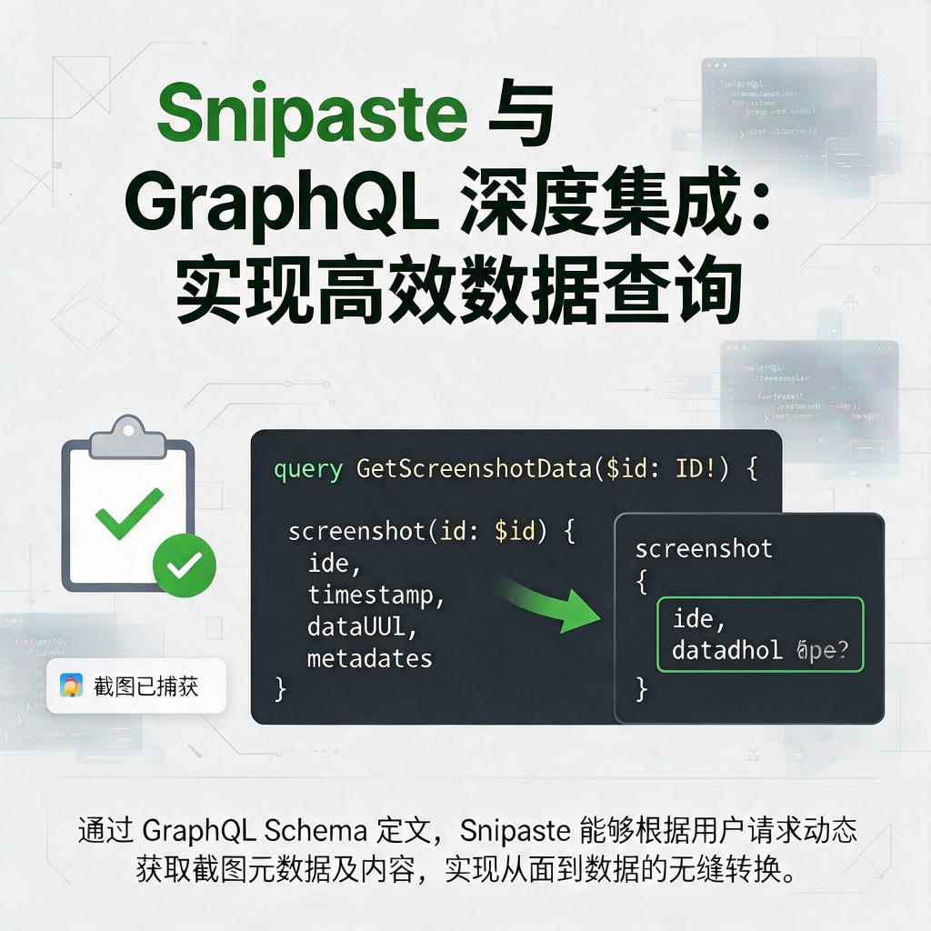 Snipaste如何结合GraphQL进行查询操作?