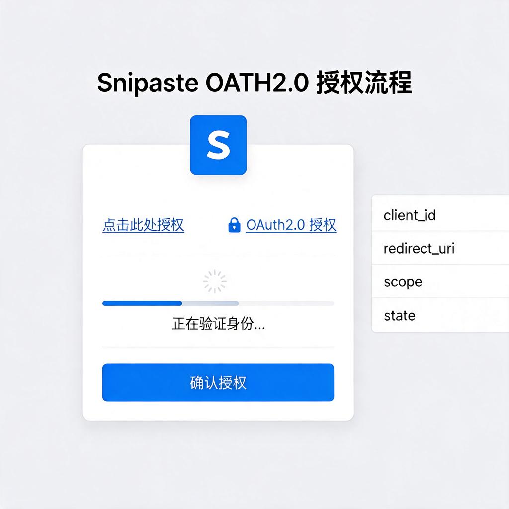 Snipaste如何使用OAuth2.0授权流程？