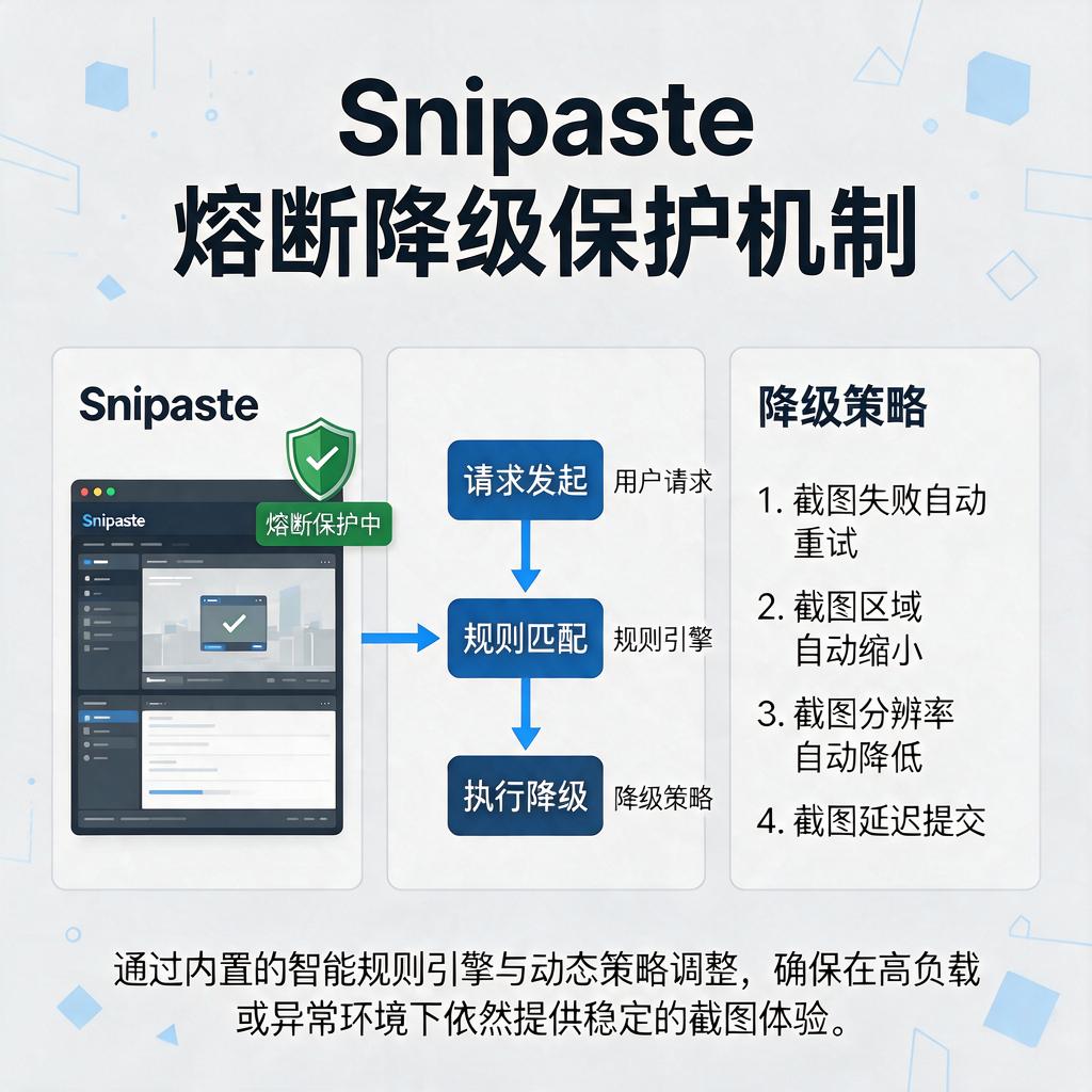 Snipaste如何实现熔断降级保护机制？