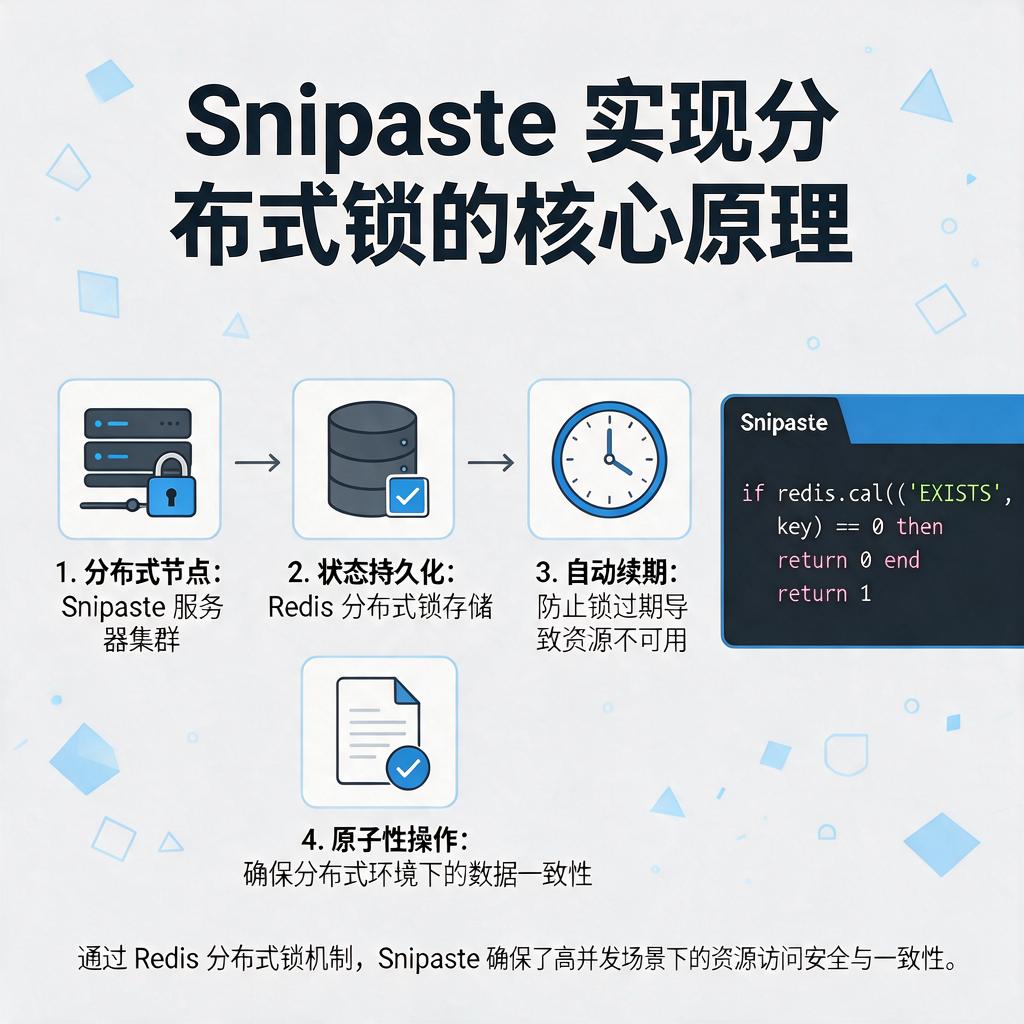 Snipaste如何实现分布式锁？