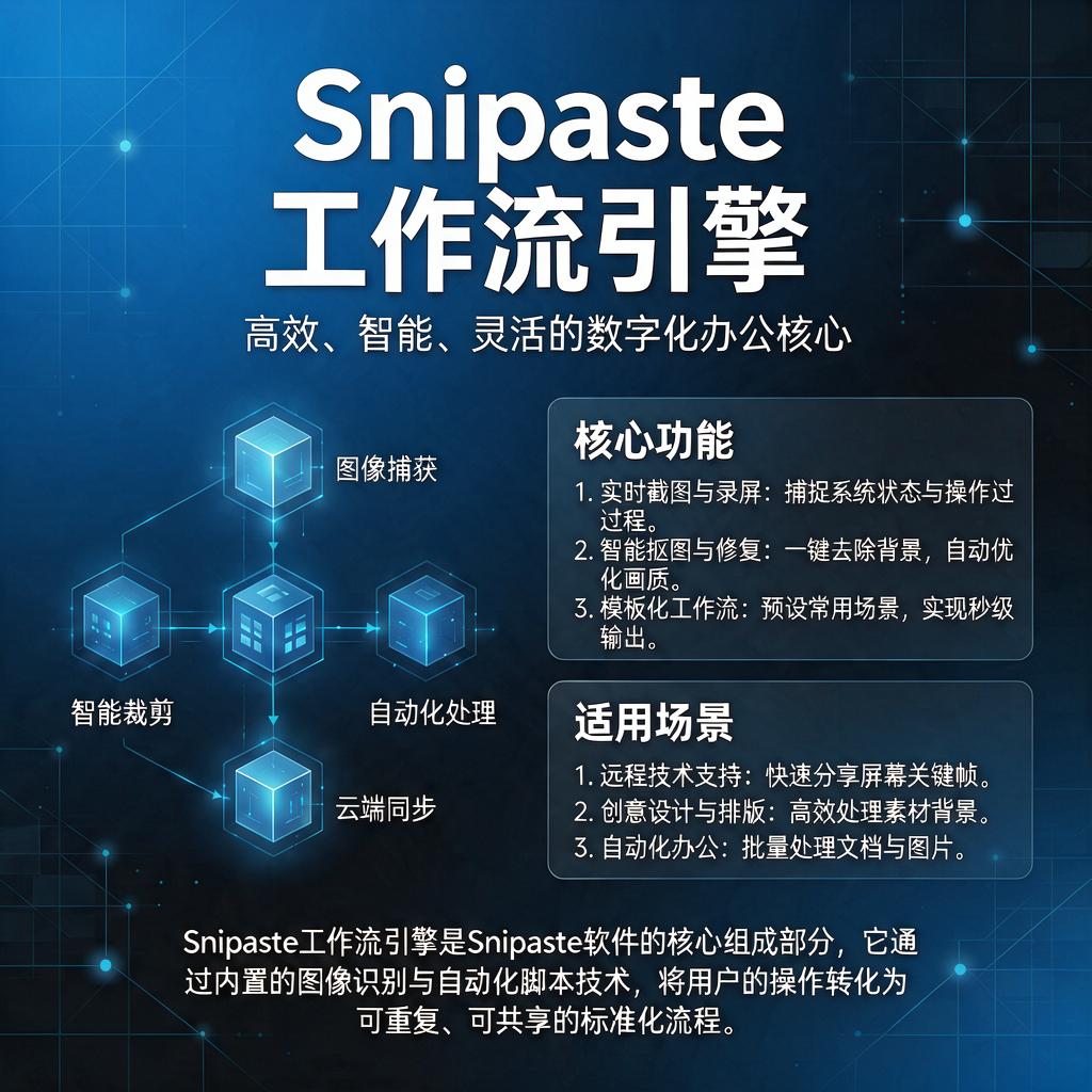 Snipaste工作流引擎是什么？如何使用及适用场景有哪些？