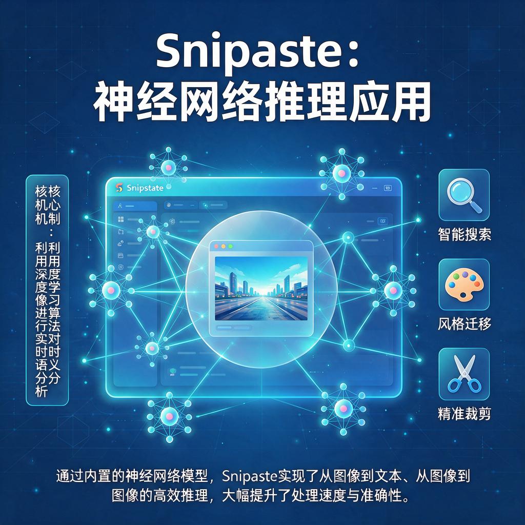 Snipaste如何结合神经网络进行推理应用？