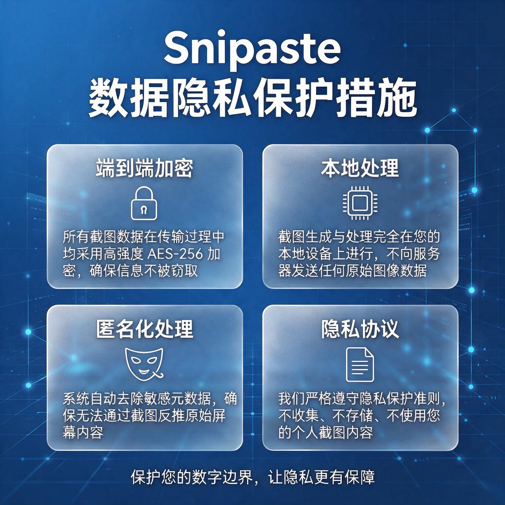 Snipaste数据隐私保护措施有哪些?