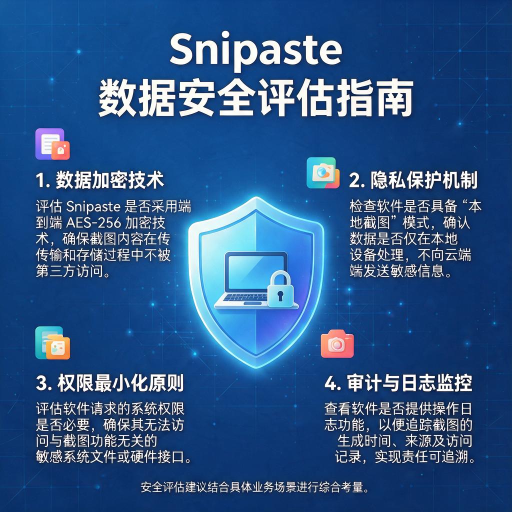 Snipaste数据安全如何评估?有哪些评估要点?