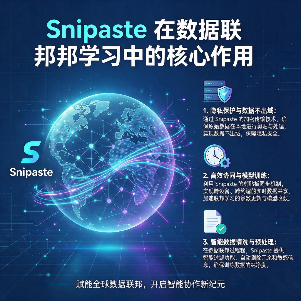 Snipaste如何在数据联邦学习中发挥作用？