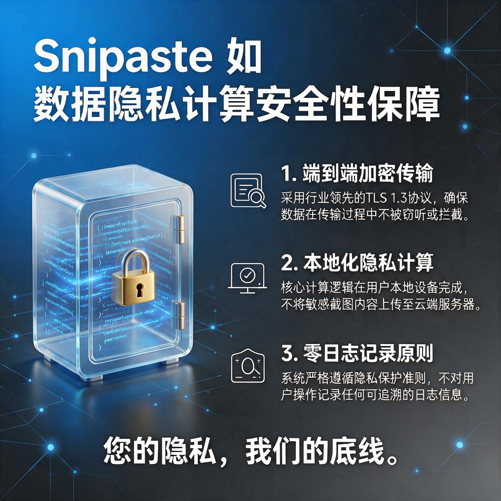Snipaste如何保障数据隐私计算的安全性？