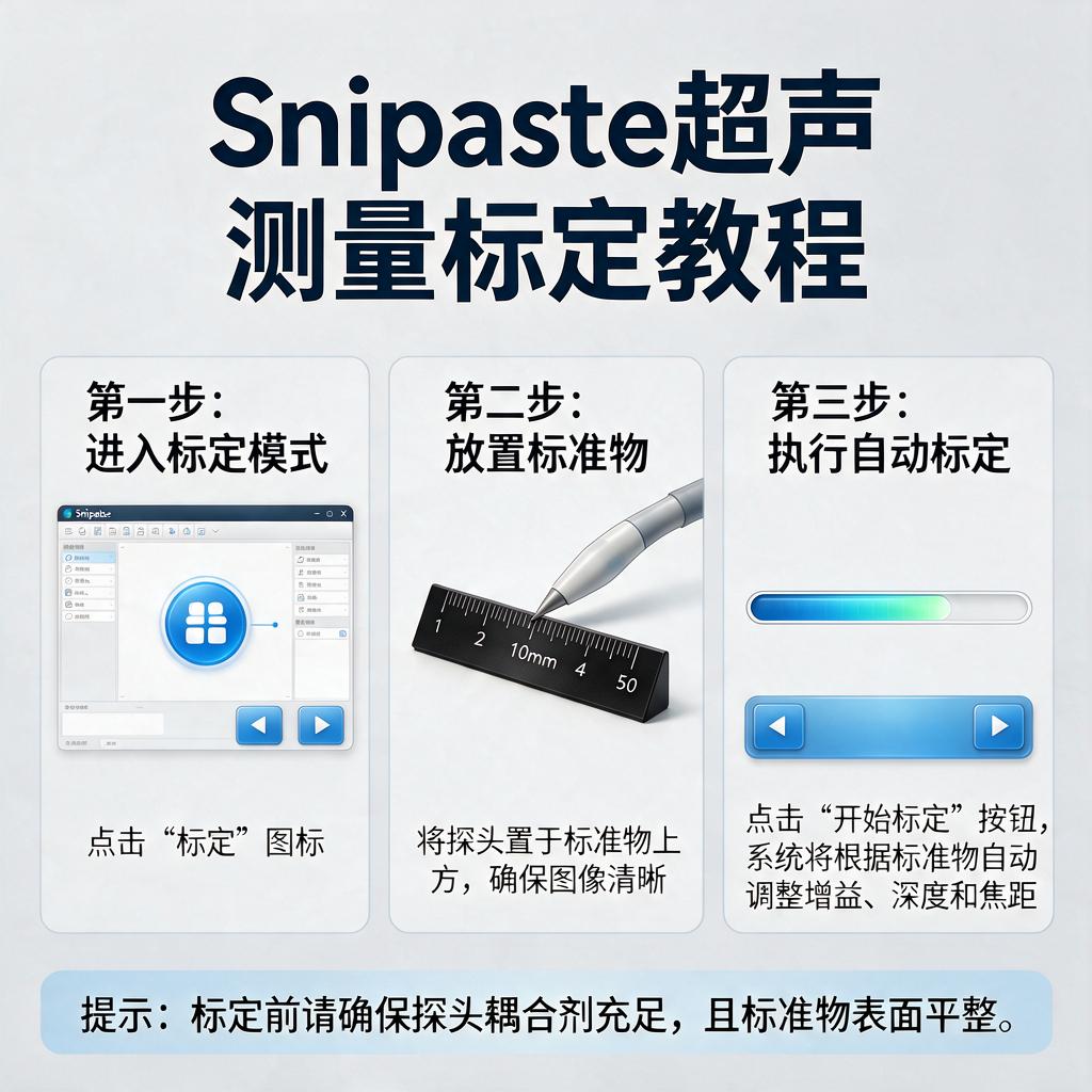 Snipaste超声测量标定怎么做?