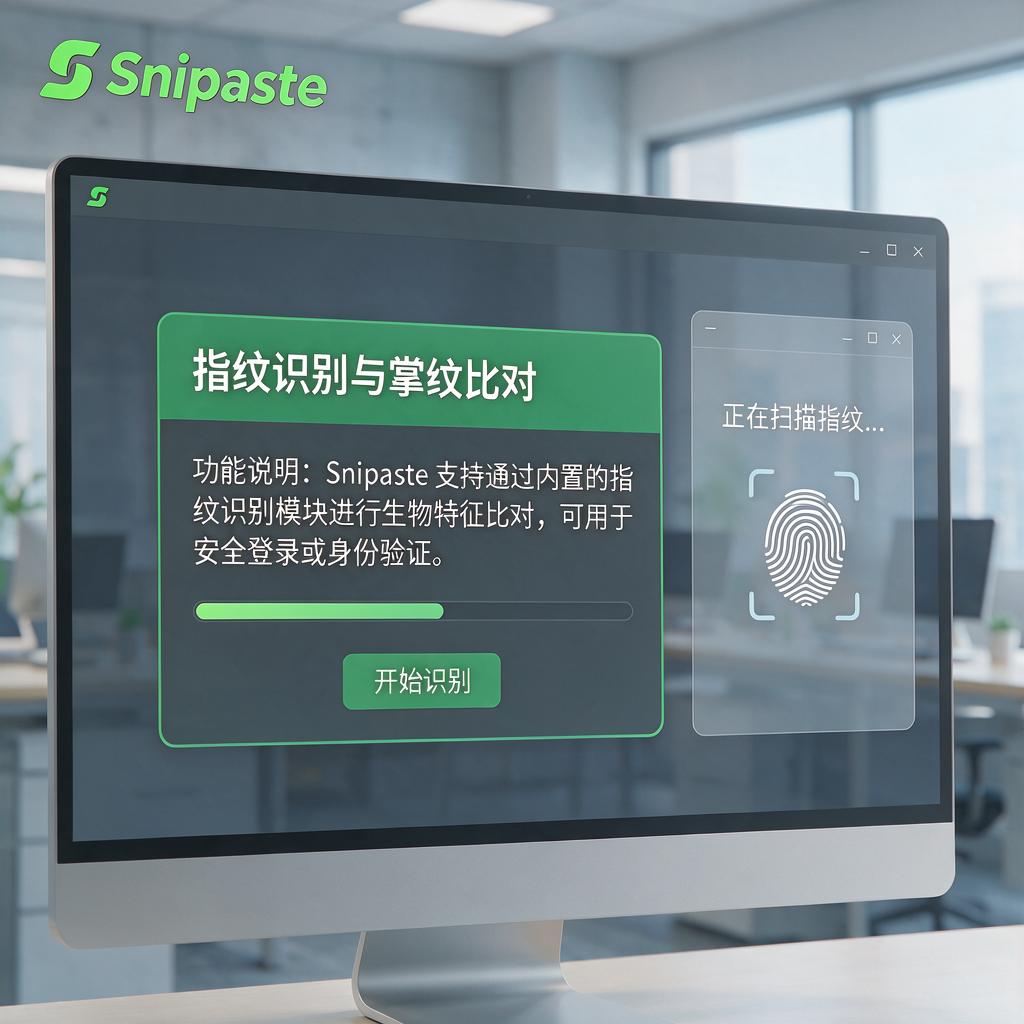 Snipaste能进行指纹掌纹比对吗?怎么用?