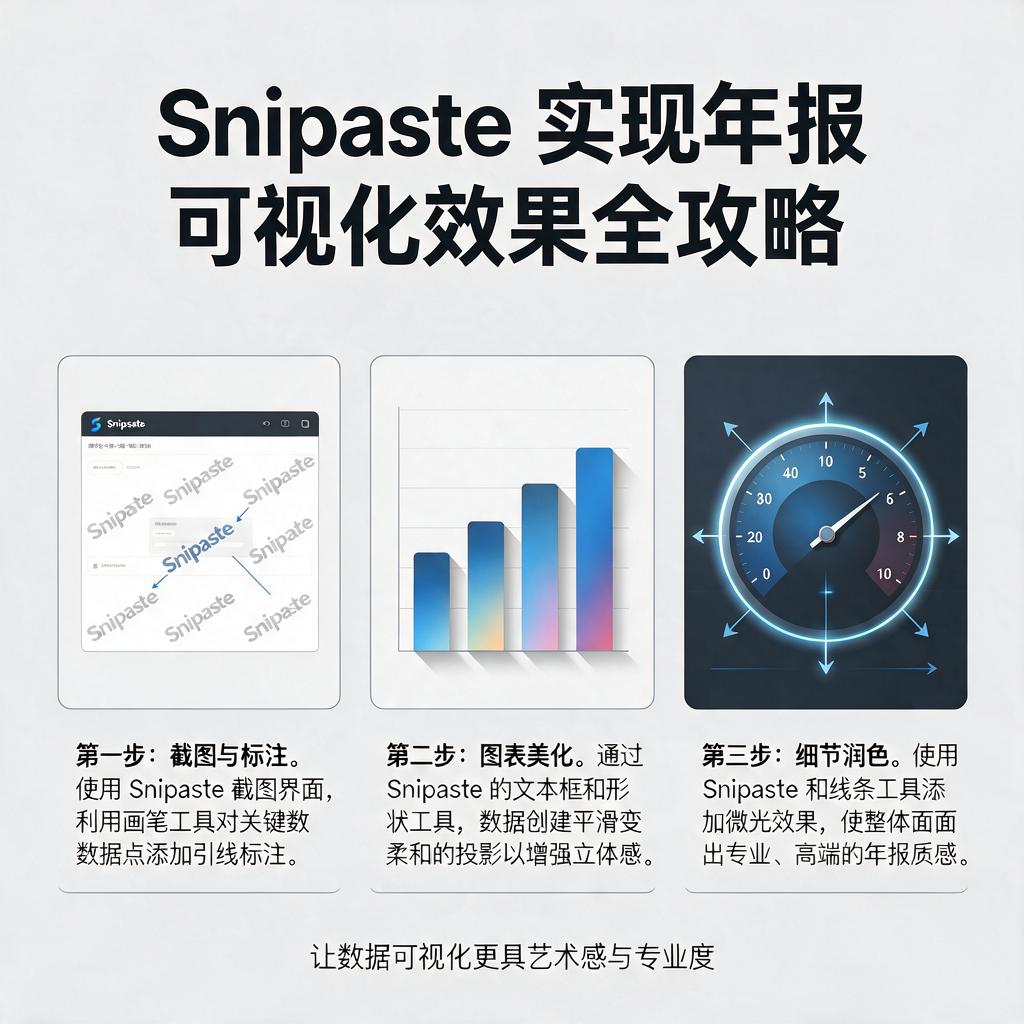 Snipaste如何实现年报可视化效果?
