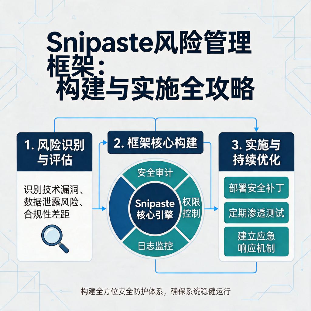 Snipaste风险管理框架如何构建与实施?