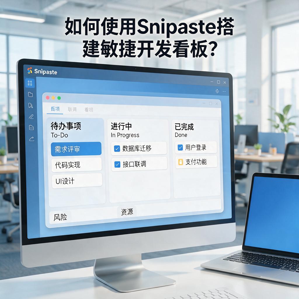 如何使用Snipaste搭建敏捷开发看板?
