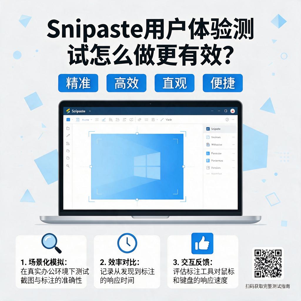 Snipaste用户体验测试怎么做更有效?