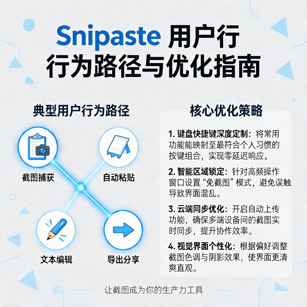 Snipaste用户行为路径是怎样的?如何优化?