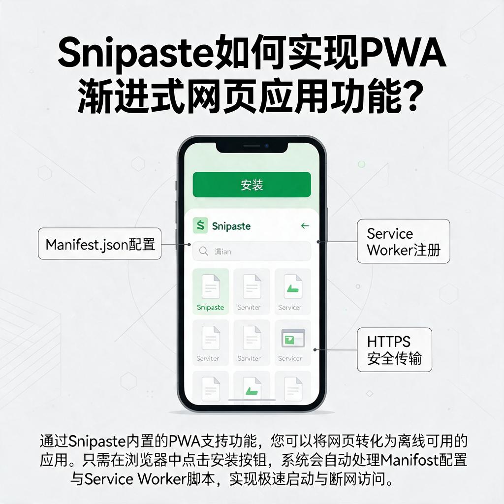 Snipaste如何实现PWA渐进式网页应用功能？