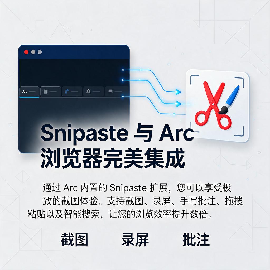 Snipaste如何与Arc浏览器完美集成?