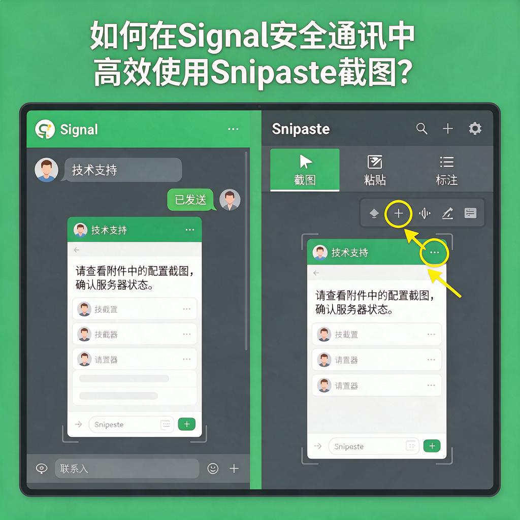 如何在Signal安全通讯中高效使用Snipaste截图?